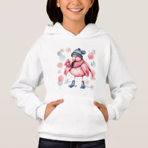 Flamingo vintersötare t shirt
