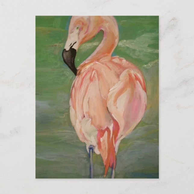 Flamingo Vykort (Framsida)