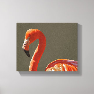 Flamingo wall art canvastryck