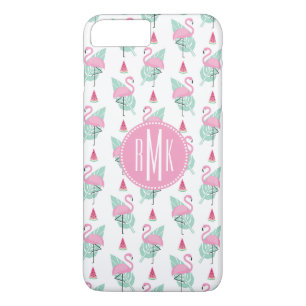 Flamingo & Watermelon Pastel Mönster