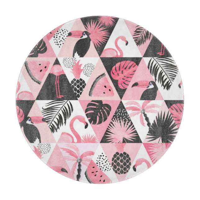 Flamingo Watermelon Seamless. (Framsidan)