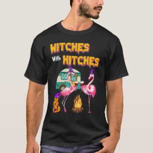 Flamingo Witches with Hitches T Shirt