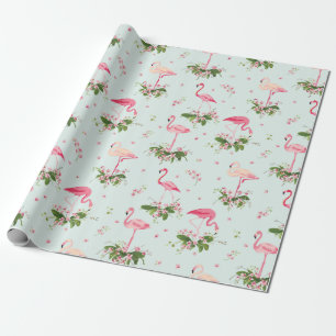 Flamingo Wrapping Papper Presentpapper