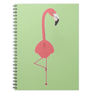 FLAMINGO YOGA ANTECKNINGSBOK