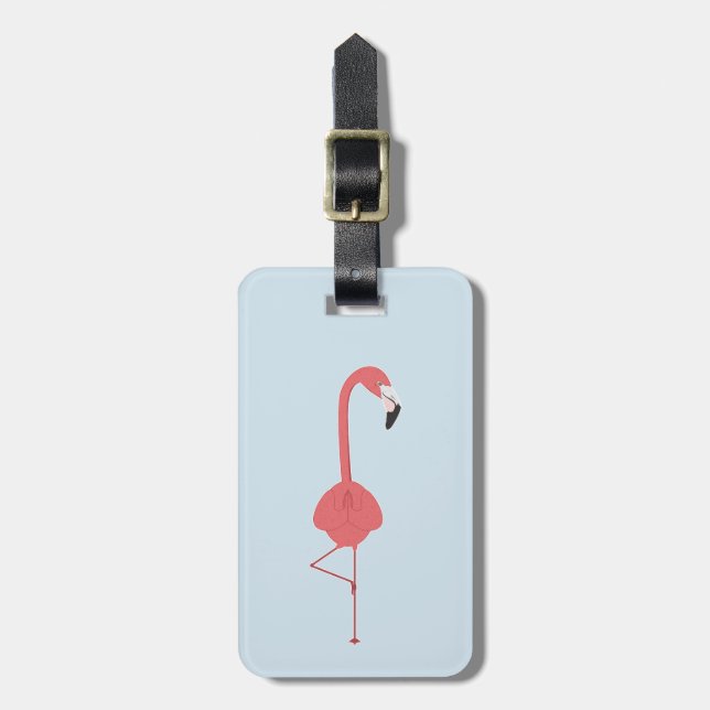 FLAMINGO YOGA BAGAGEBRICKA (Vertikal Framsida)