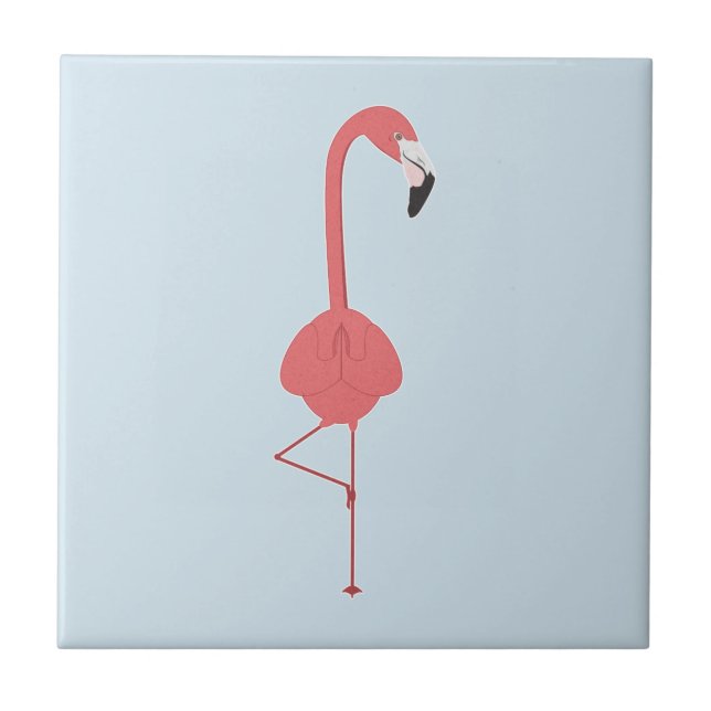 FLAMINGO YOGA KAKELPLATTA (Framsidan)