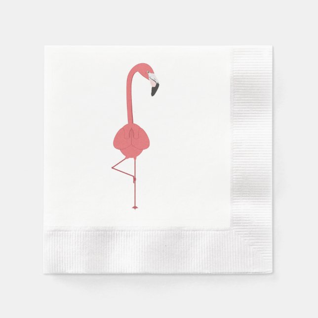FLAMINGO YOGA PAPPERSSERVETT (Framsidan)