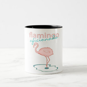 FlamingoAficionado Två-Tonad Mugg