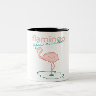 FlamingoAficionado Två-Tonad Mugg