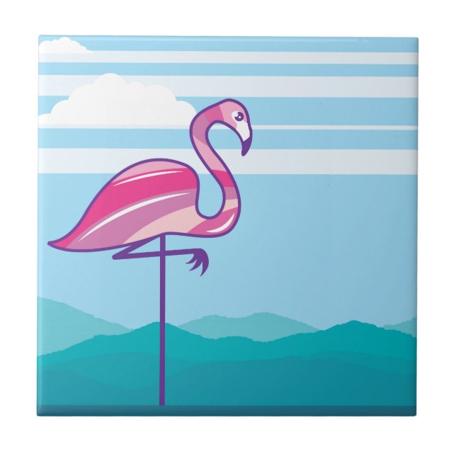 Flamingodesign Kakelplatta (Framsidan)
