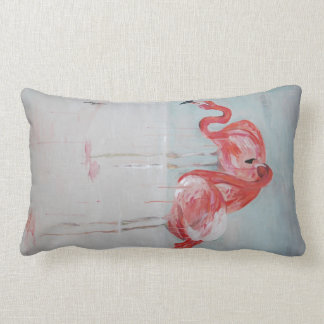 Flamingoen dämpar lumbarkudde