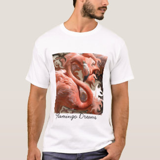 Flamingoen drömm T-tröja T-shirt