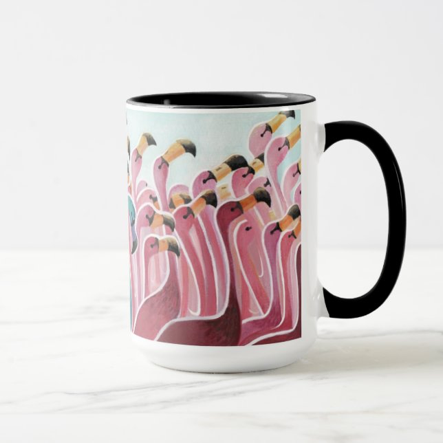 flamingoen mugg (Höger)