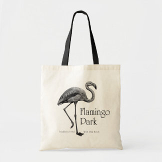 Flamingoen parkerar toto tygkasse