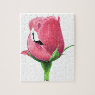 Flamingoen steg pussel