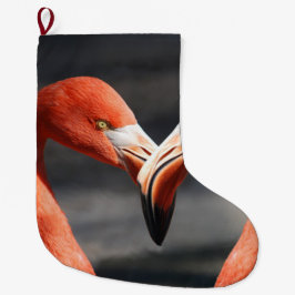 Flamingoes i Kärlek Stor Julstrumpa