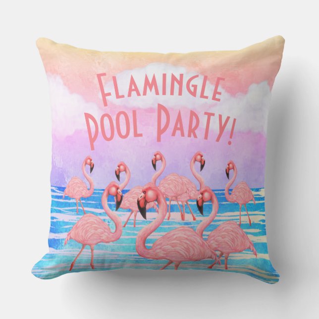 Flamingoes på Parad Kudde (Framsida)