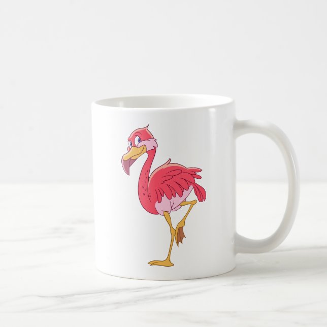 Flamingofågel Kaffemugg (Höger)