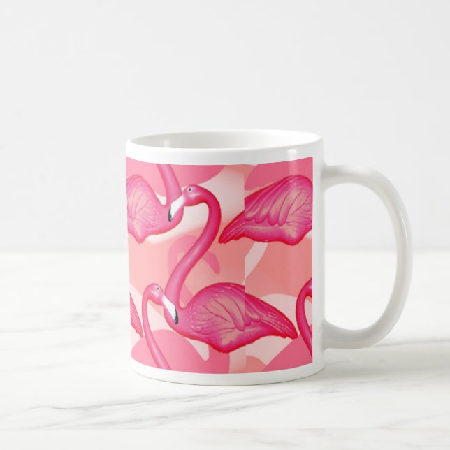 flamingofågelmugg kaffemugg (Höger)