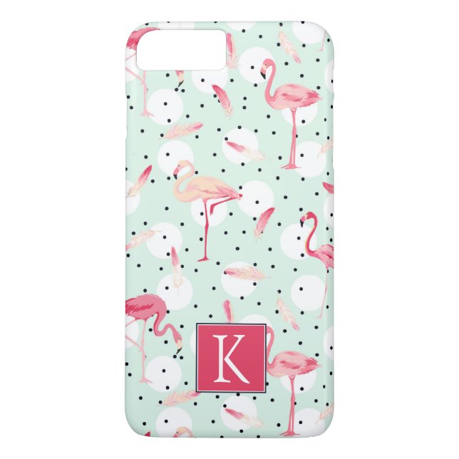 Flamingofågeln med fjädrar | tillfogar ditt Case-Mate iPhone skal (Baksida)
