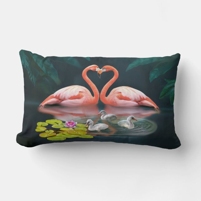 FLAMINGOFAMILJEN LUMBARKUDDE (Framsida)