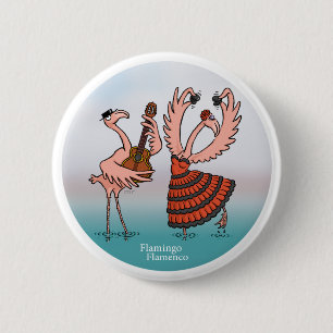 Flamingoflamenco knäppas knapp