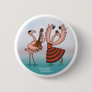 Flamingoflamenco knäppas knapp