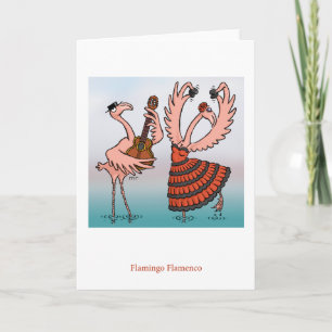 Flamingoflamencokort Kort