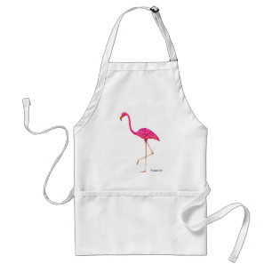 Flamingoförkläde Förkläde