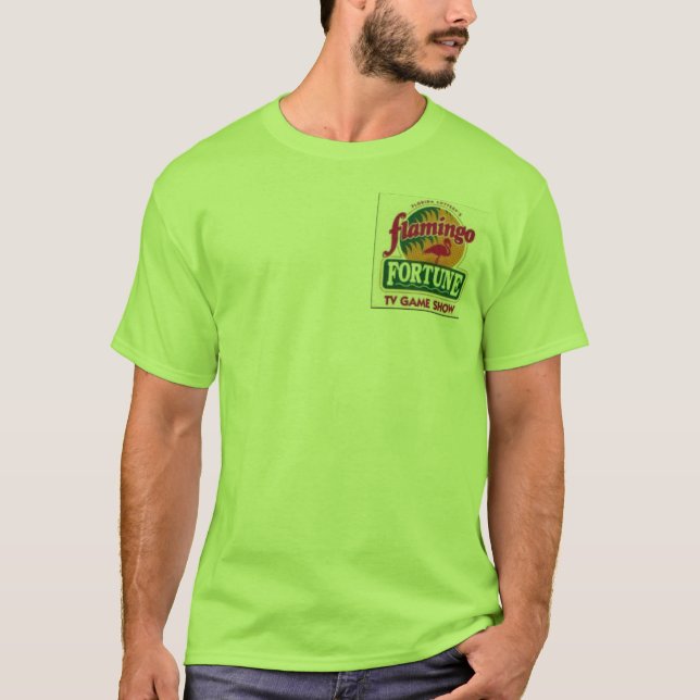 flamingoförmögenhet t-shirt (Framsida)