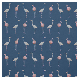 Flamingofrenesityg (marinen) tyg