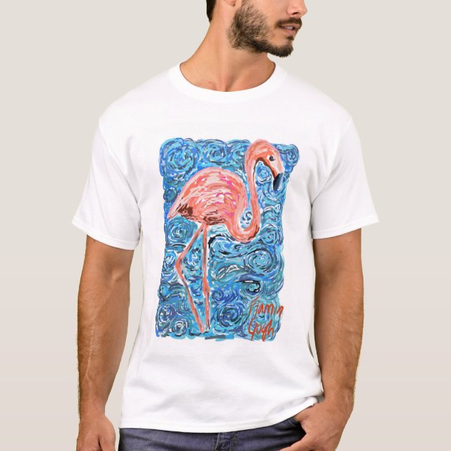 Flamingogh mästerverk t-shirt (Framsida)