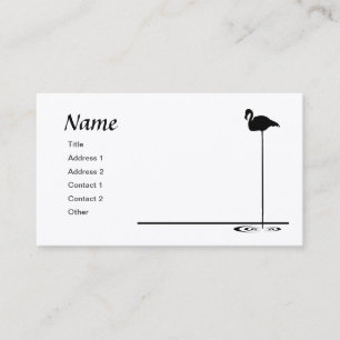 Flamingografik Visitkort
