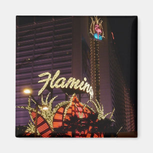 Flamingohotellmagneten Magnet
