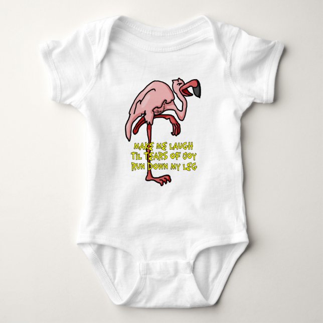 FlamingoIncontinence Tee Shirt (Framsida)