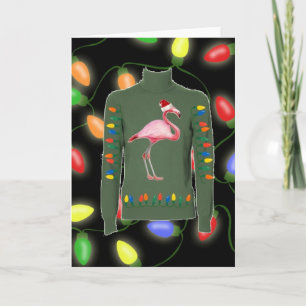 Flamingojulkort Helgkort