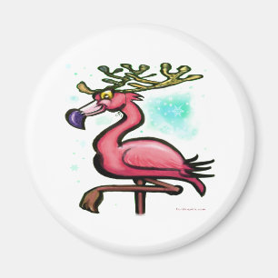 Flamingojulren Magnet