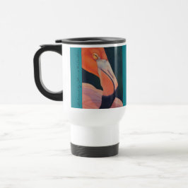 Flamingometalltravel mug resemugg