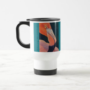 Flamingometalltravel mug resemugg