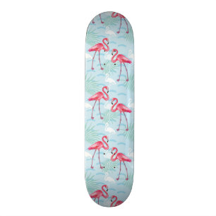 Flamingomönster Mini Skateboard Bräda 18,7 Cm
