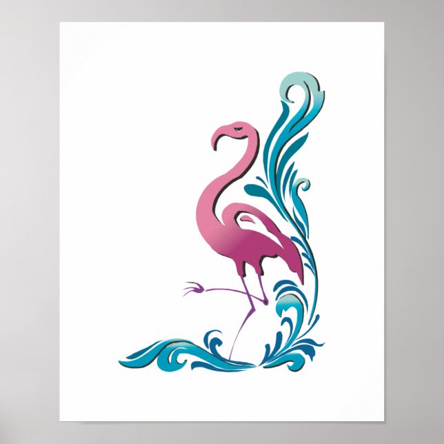 flamingomotiv poster (Framsidan)