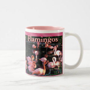 Flamingomugg Två-Tonad Mugg