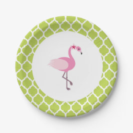 Flamingopapper pläterar