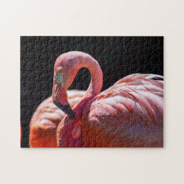 Flamingopussel Pussel