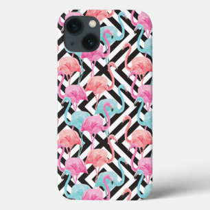 Flamingor på fet design Mönster