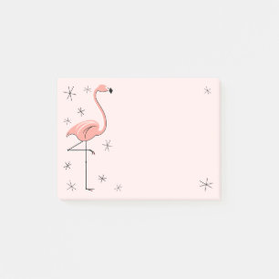 Flamingorosor Post-it Block