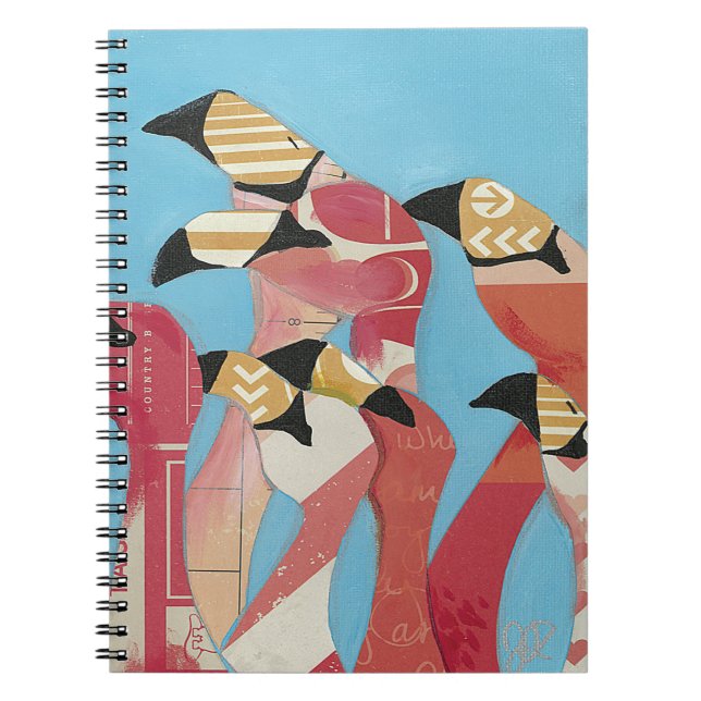 Flamingos Anteckningsbok (Framsidan)