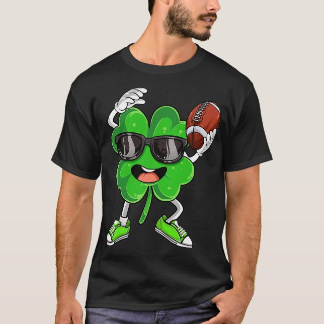 Flamingos är min Lucky Charm St patricks day Shena T Shirt (Framsida)