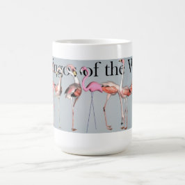 Flamingos av världsmuggen kaffemugg