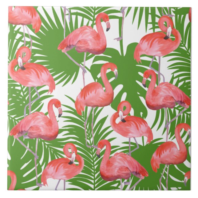 Flamingos Ceramic Tile Kakelplatta (Framsidan)